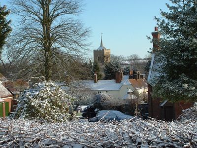 The Church in Snow
