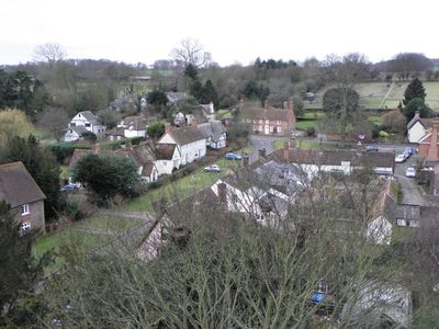 Westmill from the Church Tower
