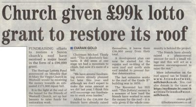 Buntingford and Royston Mercury, 1st March 2012

